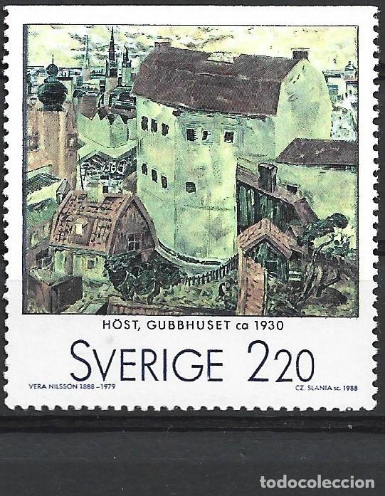 Sellos: SUECIA YVERT NUM. 1482 USADO