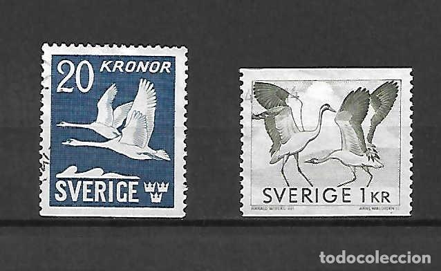 Sellos: Aves en vuelo: de Suecia. sellos a&ntilde;os 1942/1968