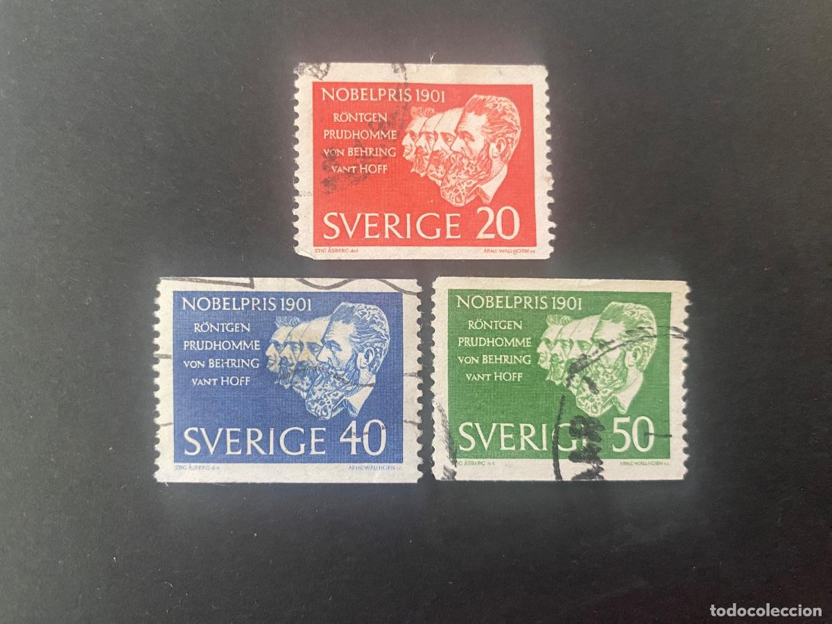 Stamps: Suecia 1961 serie completa