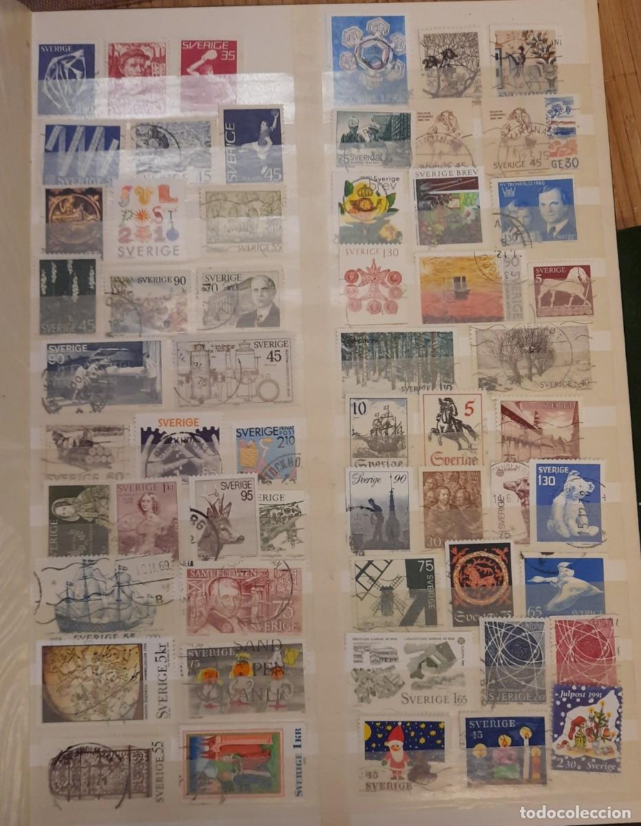 Stamps: 37 unidades sellos diferentes de Suecia