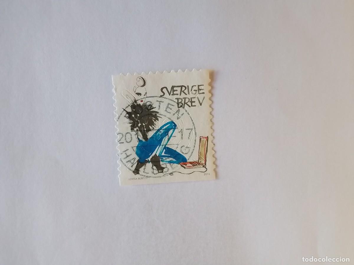 Stamps: A&Ntilde;O 2012 SUECIA SELLO USADO