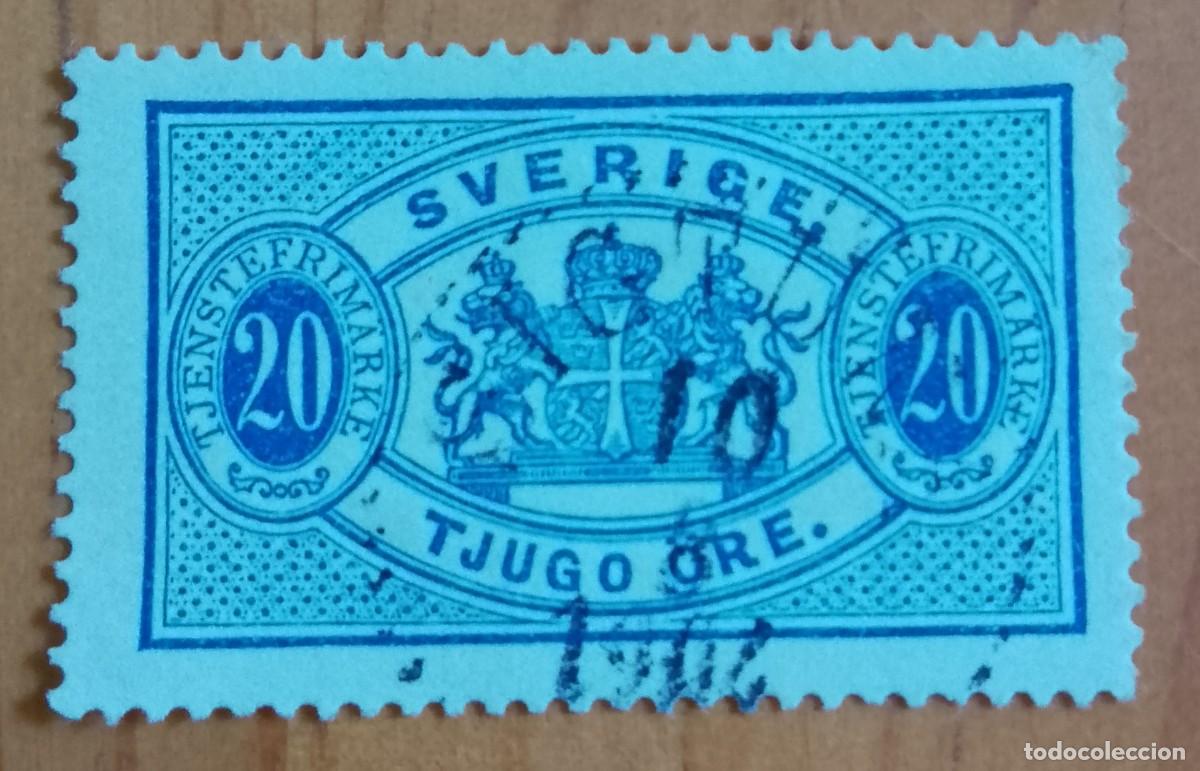 Sellos: SUECIA - V/F 20, TJUGO ORE - VER DESCRIPCI&Oacute;N