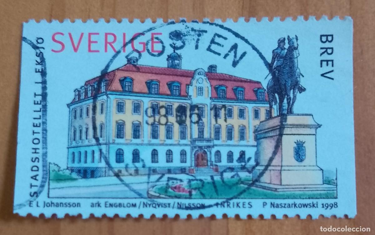 Sellos: SUECIA - BREV - HOTEL DE LA CIUDAD, A&Ntilde;O 1998 - VER DESCRIPCI&Oacute;N