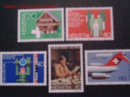 Sellos: SUIZA N&ordm; Yvert 1121/5, A&ntilde;o 1981 - Foto 1