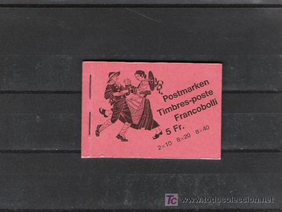 Sellos: SUIZA CARNET N&ordm; 1034 - Foto 1