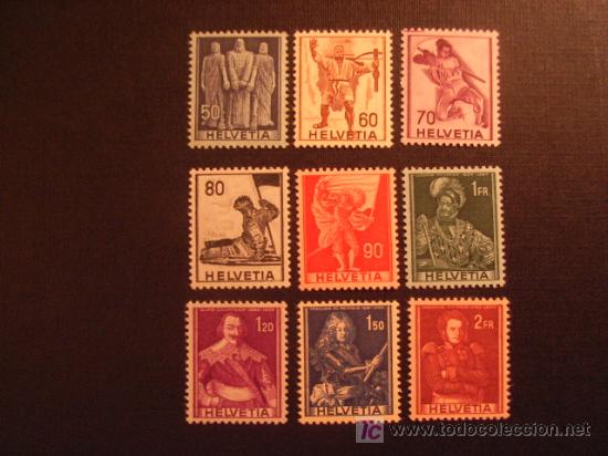 Stamps: N&ordm; YVERT 358/6*** A&Ntilde;O 1941. SERIE HISTORICA