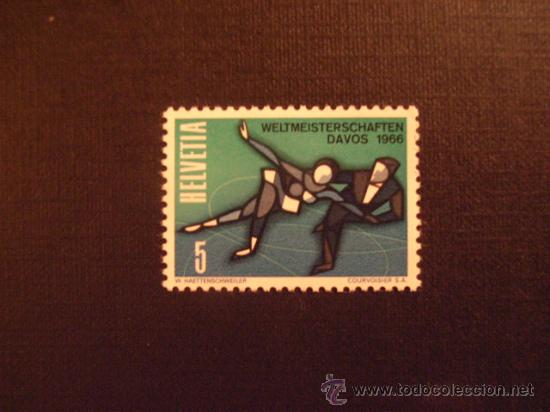 Francobolli: N&ordm; YVERT  755*** A&Ntilde;O 1965.  CAMPEONATO DEL MUNDO DE PATINAJE ARTISTICO, EN DAVOS