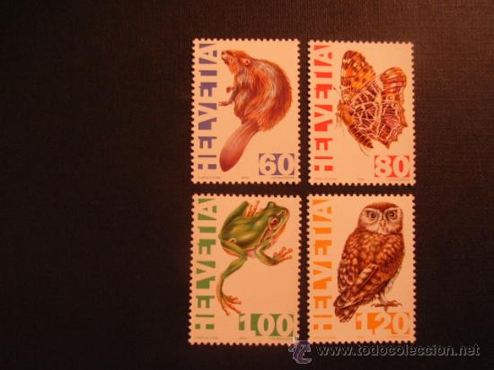 Stamps: N&ordm; YVERT  1472/5*** A&Ntilde;O 1995.  FAUNA EN PELIGRO DE EXTINCION