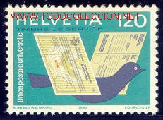 Sellos: SUIZA 1983 462 SERVICIOS 1v - Foto 1