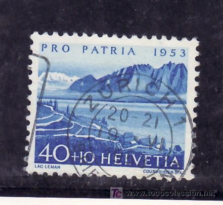 Sellos: suiza  535 usada, lago de leman - Foto 1