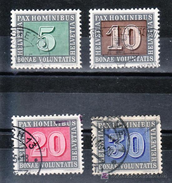 Sellos: suiza  405/8 usada, paz - Foto 1