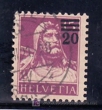 Sellos: suiza  183 usada, sobrecargado - Foto 1