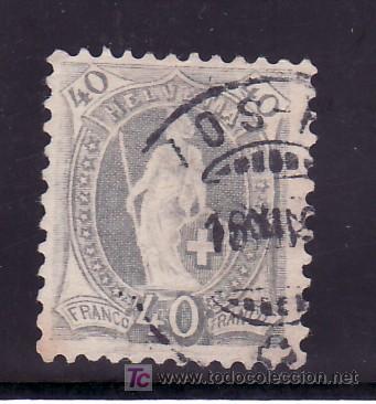Sellos: suiza   75 usada, - Foto 1