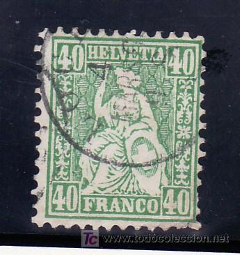Sellos: suiza 39 usada, - Foto 1