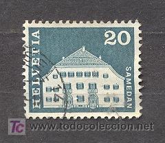 Sellos: SUIZA, USADO - Foto 1