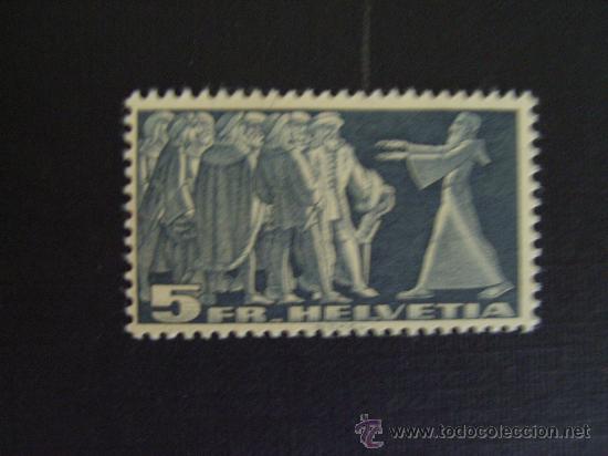 Briefmarken: N&ordm; YVERT  314 B** A&Ntilde;O 1938 SERIE HISTORICA. SELLO SUELTO CON CHARNELA