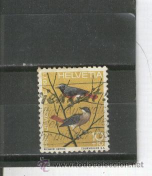 Sellos: SUIZA. SELLOS. PAJAROS. - Foto 1