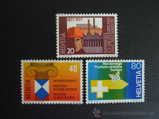 Briefmarken: N&ordm; YVERT  1030/2*** A&Ntilde;O 1977  SELLOS DE PROPAGANDA