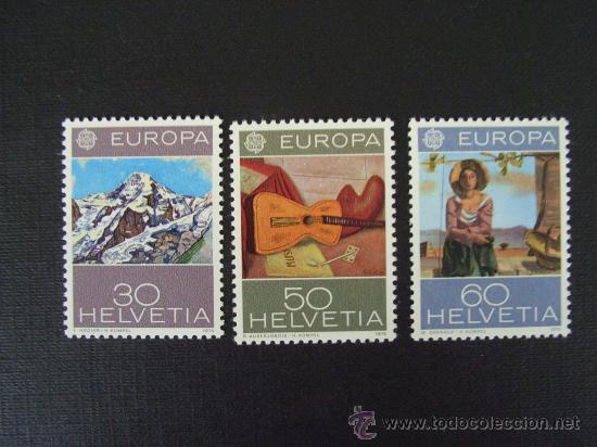 Briefmarken: N&ordm; YVERT 980/2*** A&Ntilde;O 1975. TEMA EUROPA. PINTURA