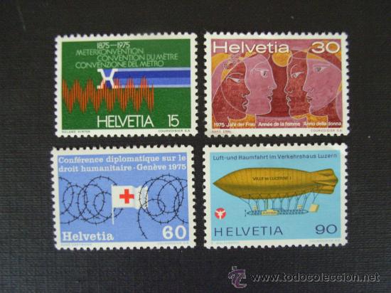 Briefmarken: N&ordm; YVERT 976/9*** A&Ntilde;O 1975  SELLOS CONMEMORATIVOS