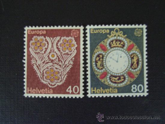 Briefmarken: N&ordm; YVERT 1003/4*** A&Ntilde;O 1976  TEMA EUROPA. ARTESANIA