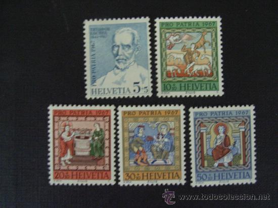 Briefmarken: N&ordm; YVERT 786/0*** A&Ntilde;O 1967  PRO PATRIA