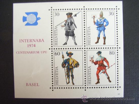 Stamps: N&ordm; YVERT HB 22*** A&Ntilde;O 1974  INTERNABA, EXPOSICION FILATELICA INTERNACIONAL