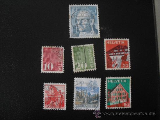 Sellos: 7 sellos de Suiza - Foto 1