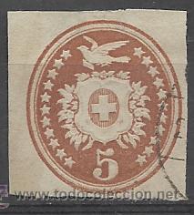 Stamps: ANTIGUA PIEZA DE SUIZA