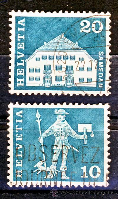 Stamps: SUIZA.- LOTE 2.-