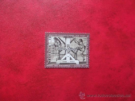 Sellos: SUIZA 2002, YVERT 1726, NUEVO - Foto 1