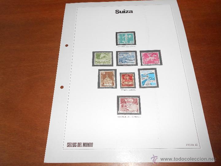 Sellos: HOJA DE SELLOS DE SUIZA - Foto 2