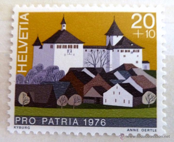 Sellos: SELLOS SUIZA 1976. NUEVO. - Foto 1