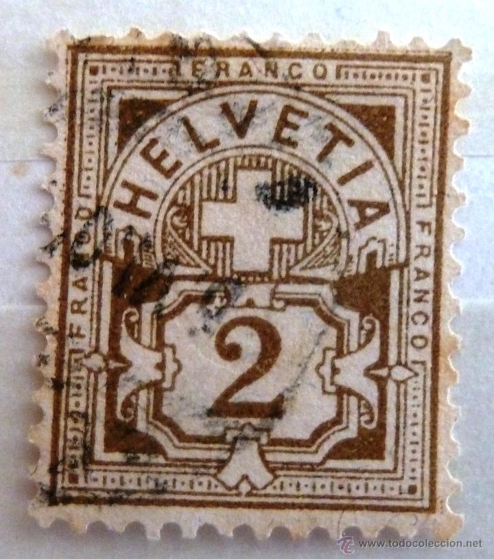 Sellos: SELLOS SUIZA 1906. USADO. - Foto 1
