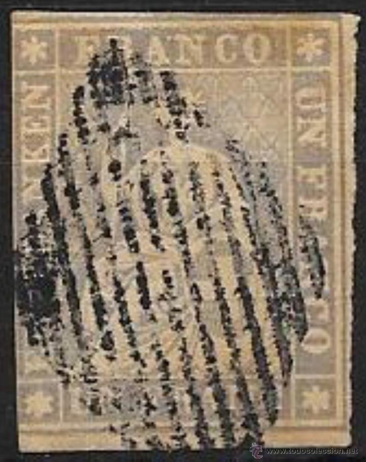 Sellos: SUIZA YVERT N&ordm; 31 USADO - Foto 1