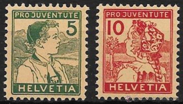 Sellos: SUIZA YVERT N&ordm; 149/50** - Foto 1