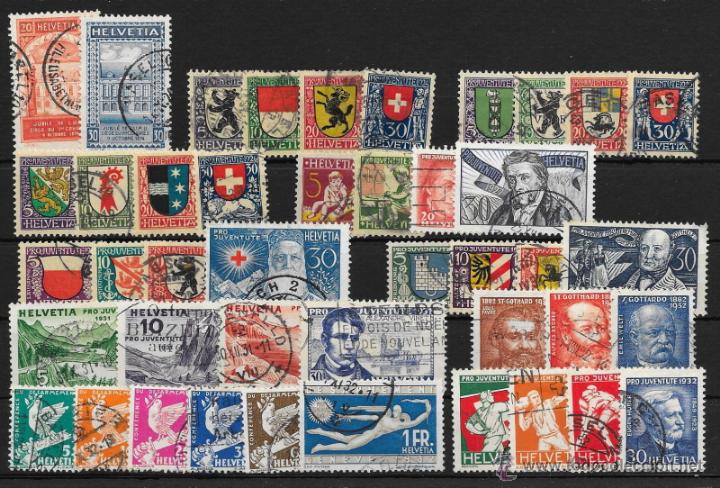 Sellos: SUIZA LOTE DE CONJUNTO - Foto 1