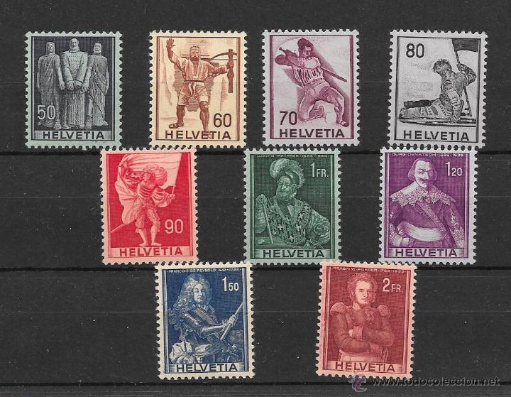 Sellos: SUIZA YVERT N&ordm; 358/66**/* - Foto 1