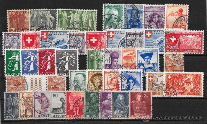 Sellos: SUIZA CONJUNTO DE SERIES USADAS - Foto 1
