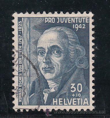 Sellos: suiza  383 usada, pro juventud, - Foto 1
