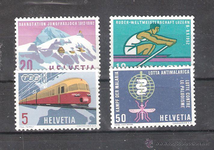 Sellos: SUIZA 689/692** Serie Completa - Foto 1