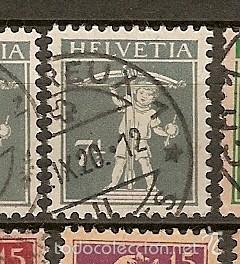 Francobolli: Sui&ccedil;a & Serie Corrente, Tell 1909-1933 (138II)