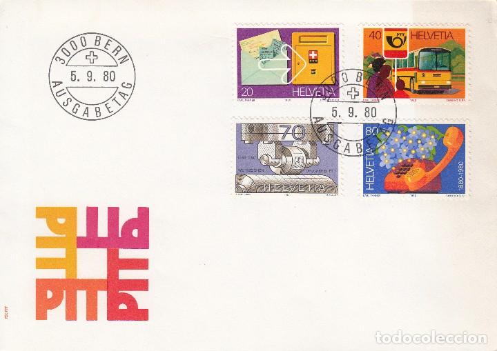 Sellos: SOBRE: 1980 SUIZA - Foto 1