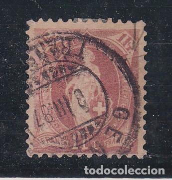 Sellos: SUIZA   78 usada, - Foto 1
