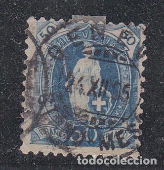 Sellos: SUIZA   77 usada, - Foto 1