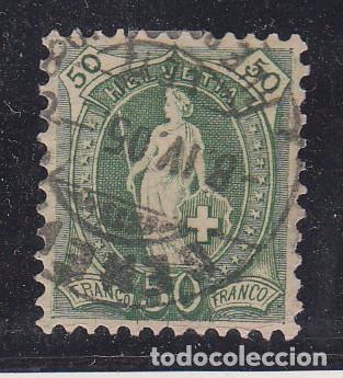 Sellos: SUIZA   76 usada, - Foto 1