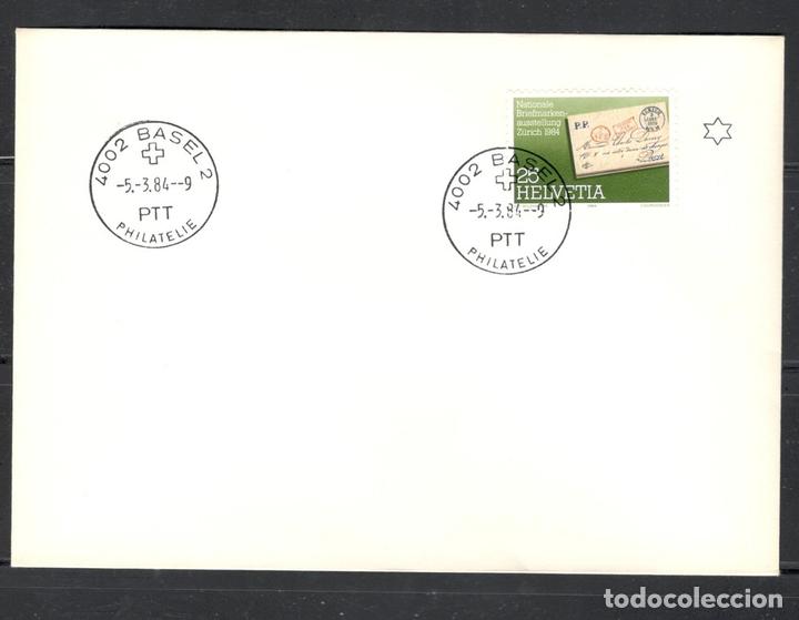 Selos: Carta postal,Suiza,1984,Yvert 1196