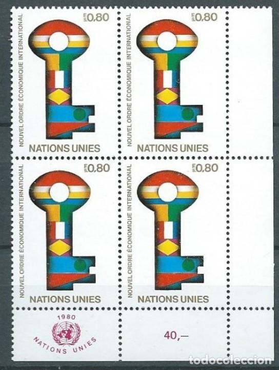 Francobolli: Naciones Unidas,Ginebra,1980,yvert 88,nuevo,MNH**,Orden econ&oacute;mico internacional