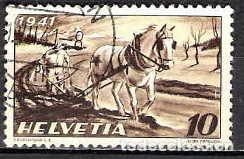 Sellos: SUIZA 1941 - USADO - Foto 1