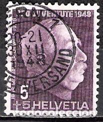Sellos: SUIZA 1948 - USADO - Foto 1